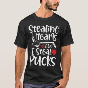 Camiseta Robando corazones como yo robando medias - amante 