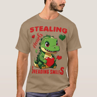 Camiseta robando corazones difundiendo sonrisas