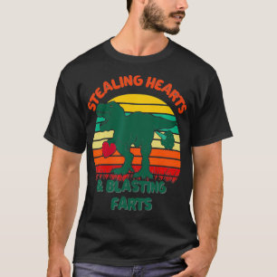 Camiseta Robar Corazones Y Destrozar El día de San Valentín