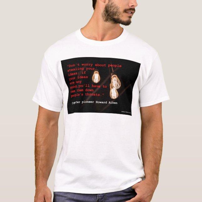 Camiseta Robar ideas (Anverso)