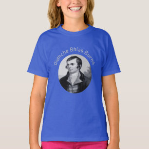 Camiseta Robbie Burns - Oidhche Bhlas Burns Gris Claro