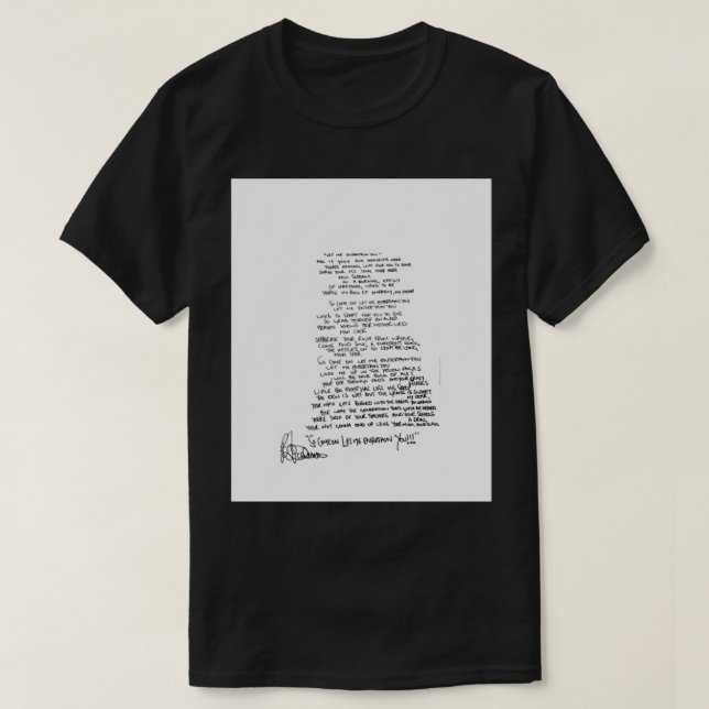Camiseta ROBBIE WILLIAMS - LMEY Graphic (Diseño del anverso)