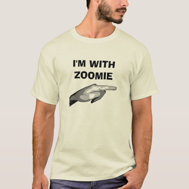 Camiseta RobbieMac estoy CON ZOOMIE (Anverso)