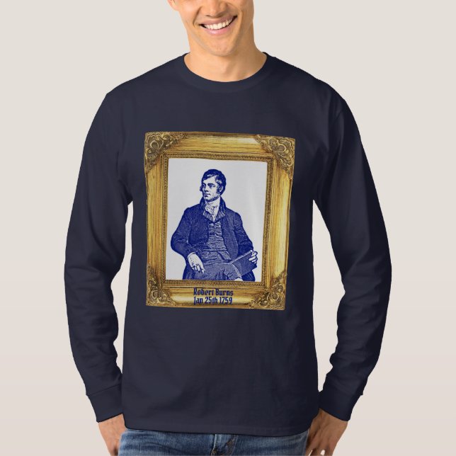 Camiseta Robert Burns Royal Stewart Plaid Ene 25 (Anverso)
