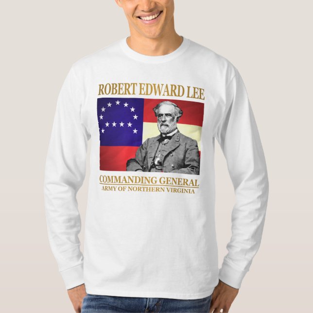 Camiseta Robert E Lee (Comandante General) (Anverso)