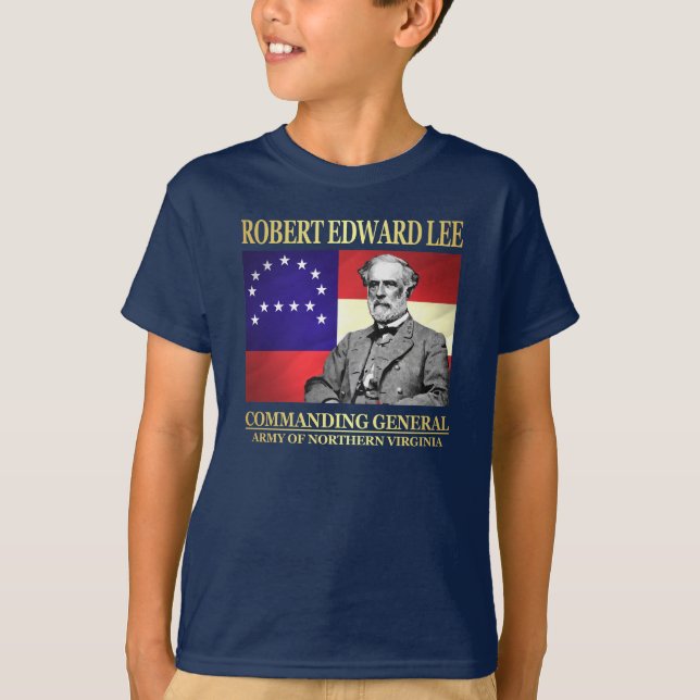 Camiseta Robert E Lee (Comandante General) (Anverso)