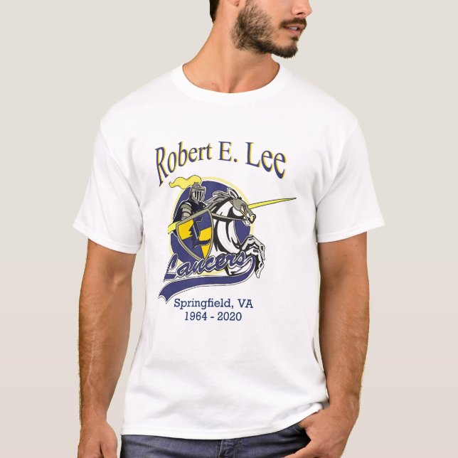Camiseta Robert E. Lee High School Lancers (Anverso)
