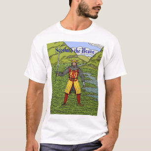 Camiseta Robert el Bruce Escocia los valientes