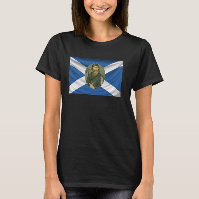 Camiseta Robert el Rey Bruce de Escocia en Escocia (Anverso)