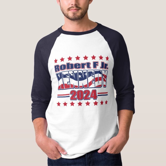 Camiseta Robert F Kennedy Jr para Presidente (Anverso)