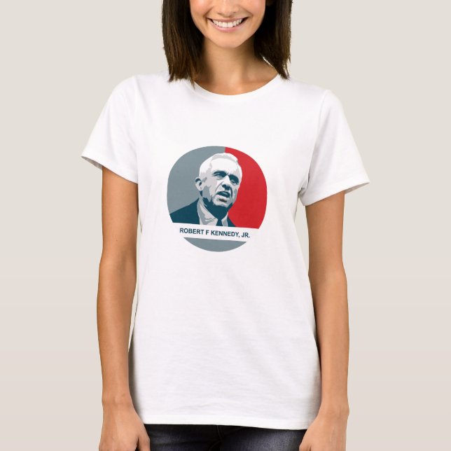 Camiseta Robert F Kennedy Jr - RFK para la presidencia 2024 (Anverso)