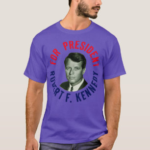 Camiseta Robert F Kennedy para Presidente en 1968