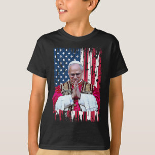Camiseta Robert Francis prevota al Papa de Estados Unidos