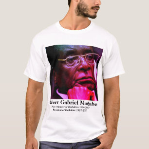 Camiseta Robert G. Mugabe, presidente de Zimbabue
