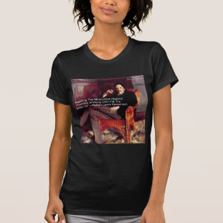 Camiseta Robert Louis Stevenson & Cita CBD es Aceite Dorado