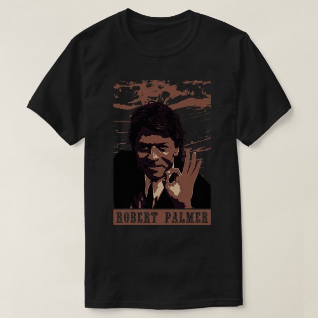 Camiseta Robert Palmer (Diseño del anverso)