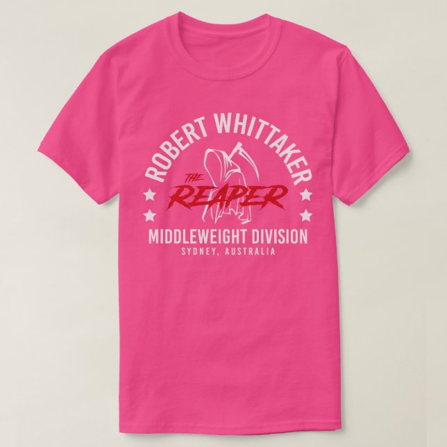 Camiseta Robert Whittaker (Diseño del anverso)