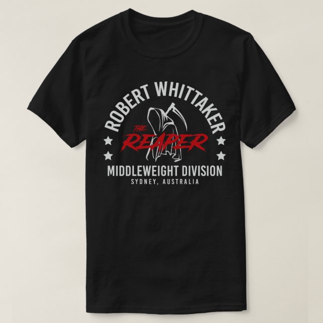 Camiseta Robert Whittaker (Diseño del anverso)