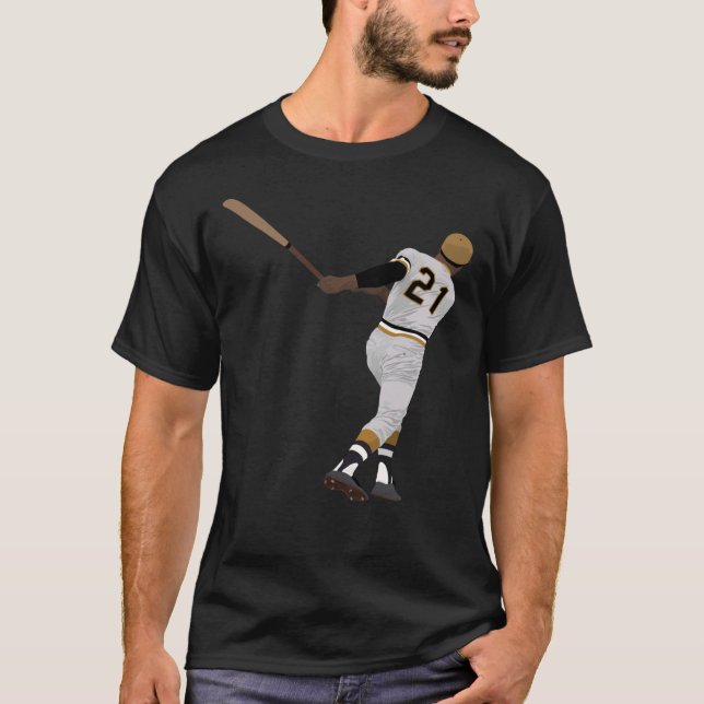 Camiseta Roberto Clemente Sticker (Anverso)