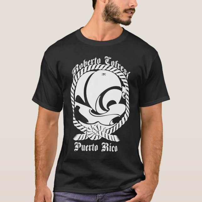 Camiseta Roberto Cofresí Pirata Puertorriqueño (Anverso)