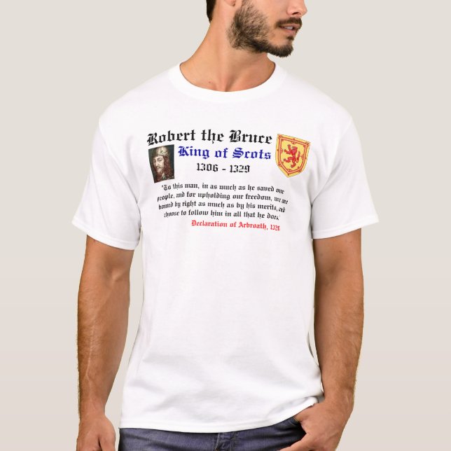 Camiseta Roberto el Bruce (Anverso)