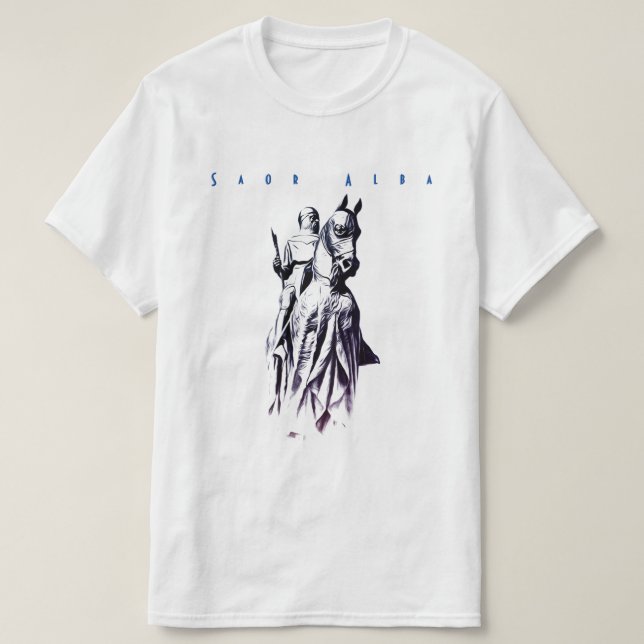 Camiseta Roberto la independencia del escocés de Bruce (Diseño del anverso)