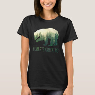 Camiseta Roberts Creek Bear British Columbia Canadá Pacífic