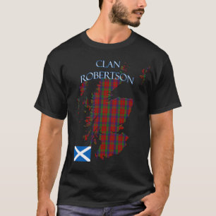Camiseta Robertson Scottish Clan Tartan Scotland