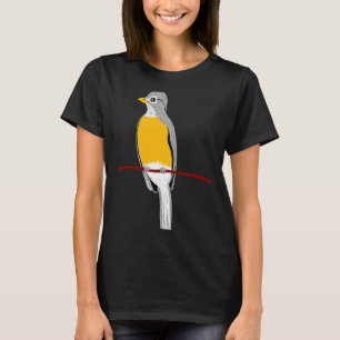 Camiseta Robin Bird en la rama del árbol