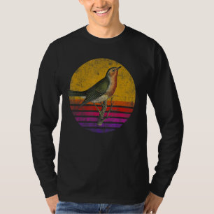 Camiseta Robin Bird Viejo Retro Americano