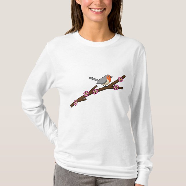 Camiseta Robin en Sakura (Anverso)