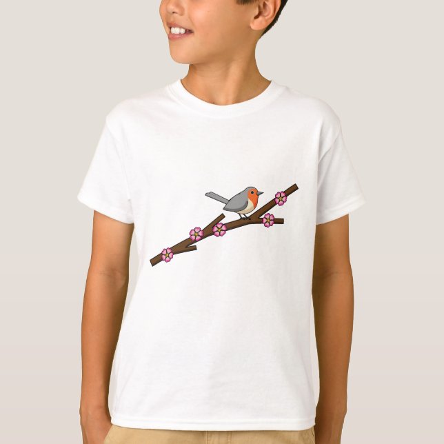 Camiseta Robin en Sakura (Anverso)