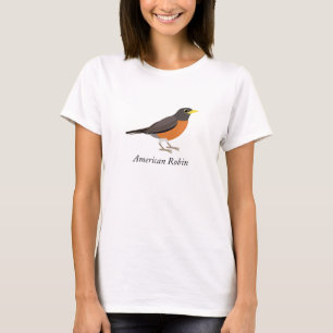 Camiseta Robin estadounidense