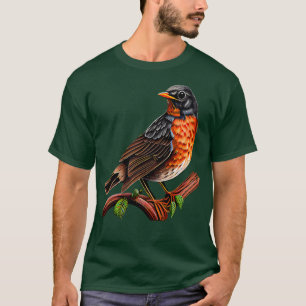 Camiseta Robin estadounidense