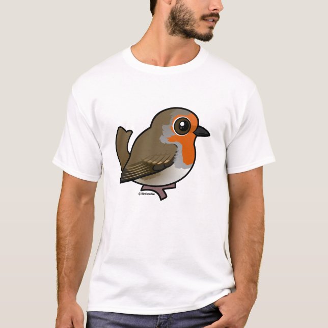 Camiseta Robin europeo (Anverso)