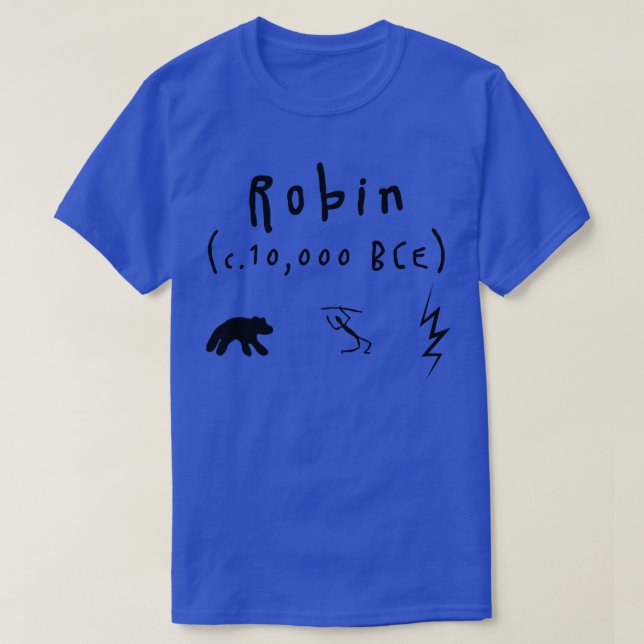 Camiseta Robin Ghosts (Diseño del anverso)