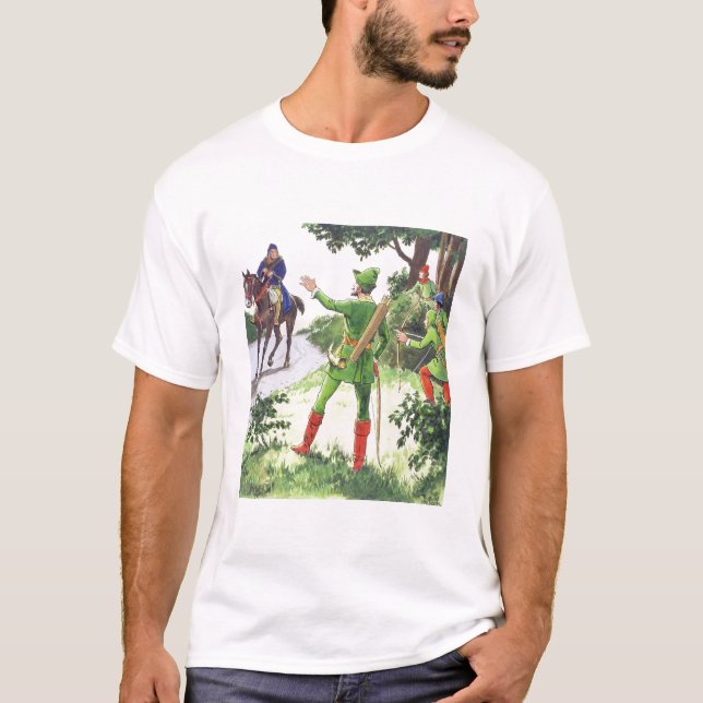 Camiseta Robin Hood, de "píos en el pasado", publicado (Anverso)
