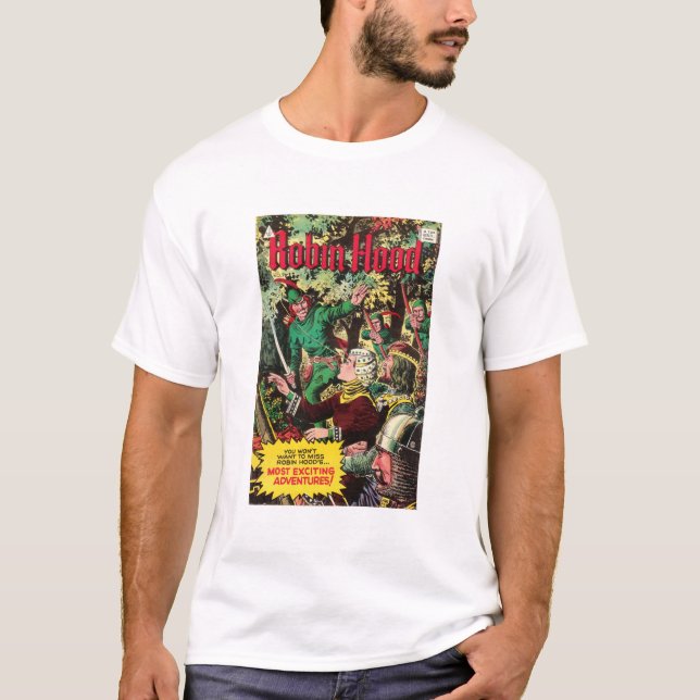 Camiseta Robin Hood - Hermosos colores de época (Anverso)