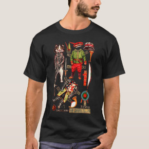 Camiseta Robin Hood, muñeca de papel, Louis Wain