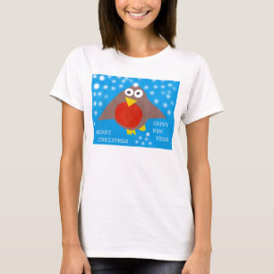 Camiseta Robin navidades