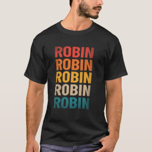 Camiseta Robin Nombre Shirt Vintage Robin Nombre