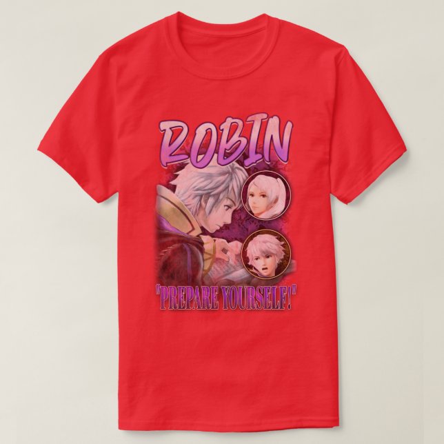 Camiseta Robin Vintage Rapper Tee (Diseño del anverso)