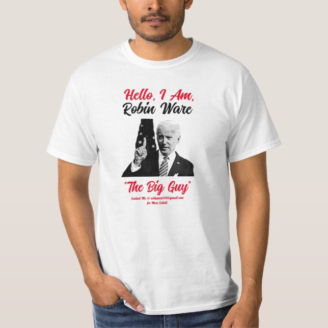 Camiseta Robin Ware (Anverso)