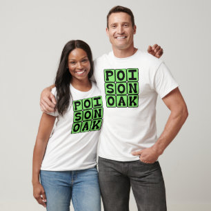 Camiseta Roble venenoso, hoja que pica