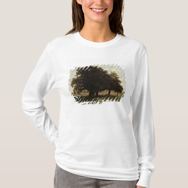 Camiseta Robles de encina, Apremont, 1850-52 (Anverso)