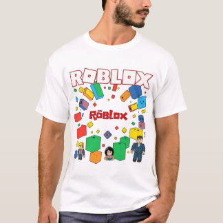 Camiseta Roblox – Estilo de Arte Pixel
