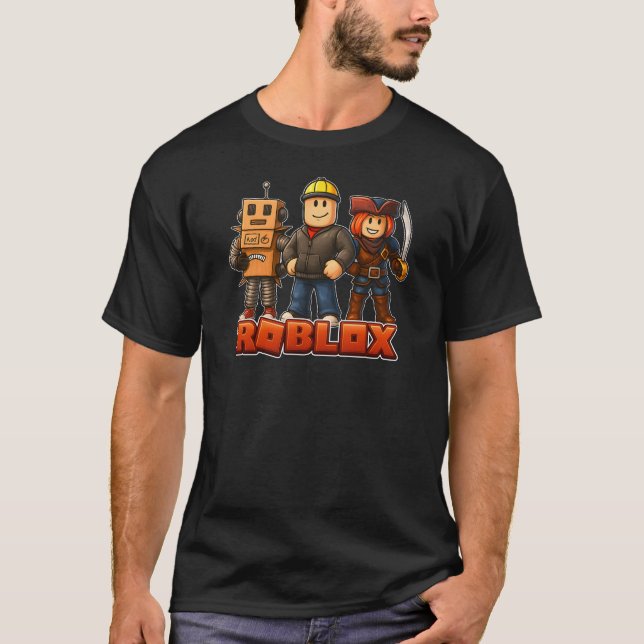 Camiseta Roblox Gamer (Anverso)
