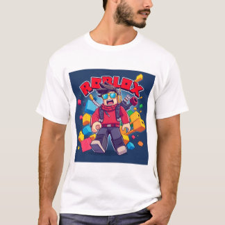 Camiseta Roblox – Impresión de Mundo Digital
