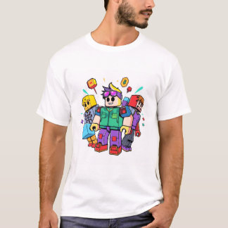 Camiseta  Roblox – Retro Gaming Style