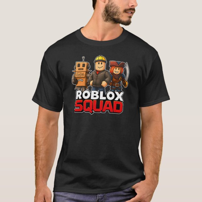 Camiseta Roblox Squad (Anverso)